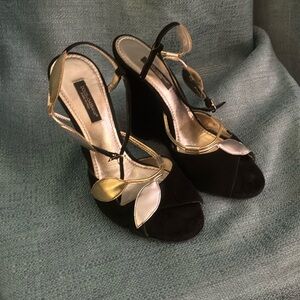 Dolce & Gabbana suede wedges